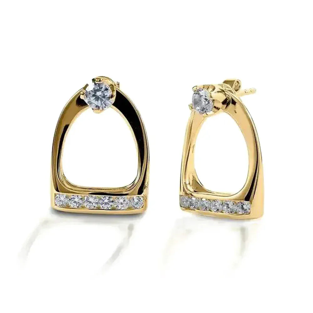 Horse Bit Earrings in 925 Silver