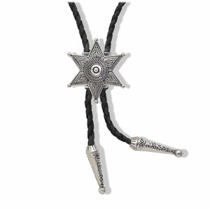 Bolo tie i silver med stjärnhänge Silver