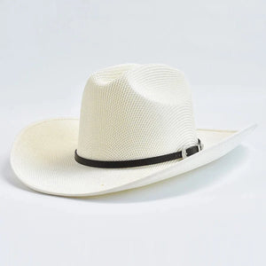 Elegant cowboyhatt i sommar Elfenben / One Size