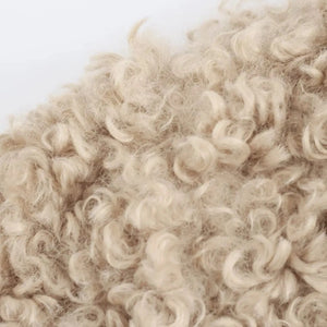 Teddy jacka dam beige
