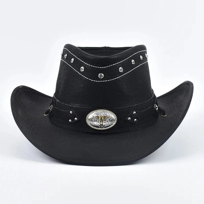 Äkta cowboyhatt läder