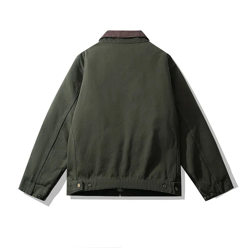 Bomull canvas jacka