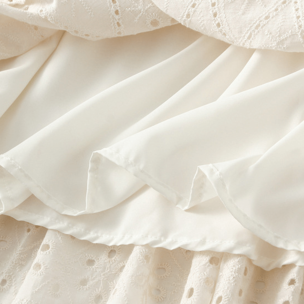 Broderie anglaise kjol