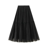 Countrykjol för en western romance-look Svart / One Size