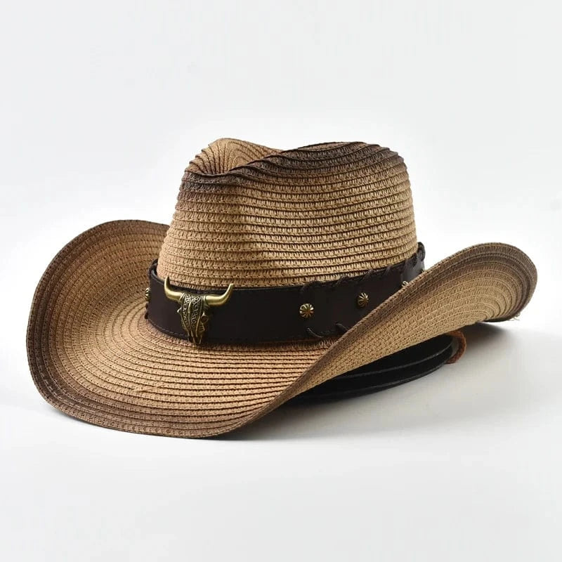 Cowboyhatt halm