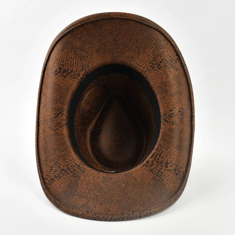 Cowboyhatt med Oxhuvud