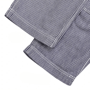 Hickoryrandiga jeans herr