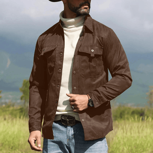 Fodrad Jacka Skjorta