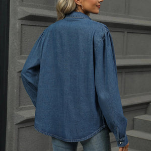 Jeans jacka dam