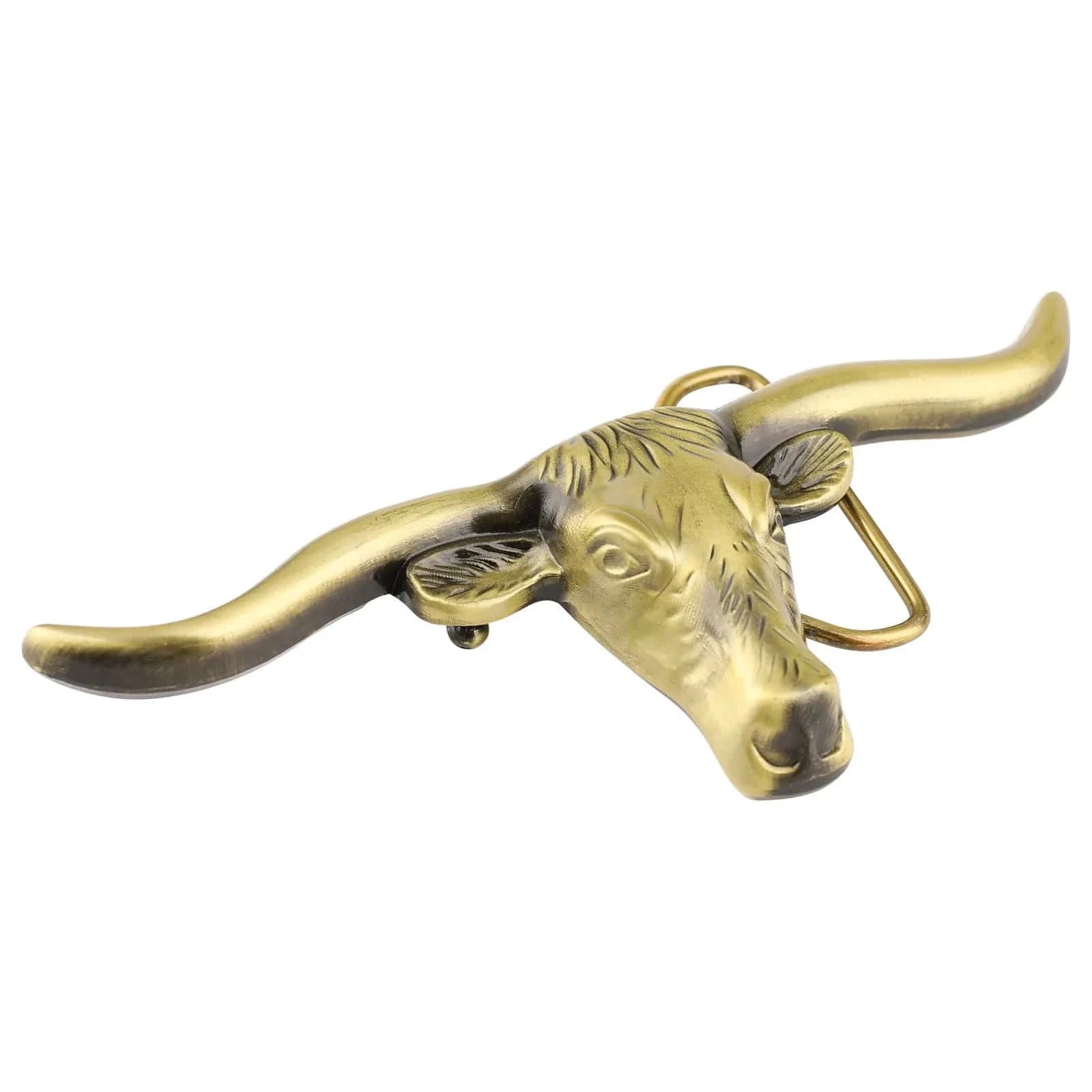 Longhorn Tjurskalle Bältesspänne