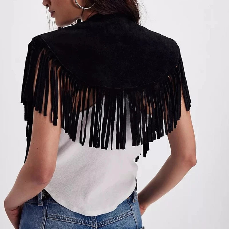 Mocka Väst med Franskappa
