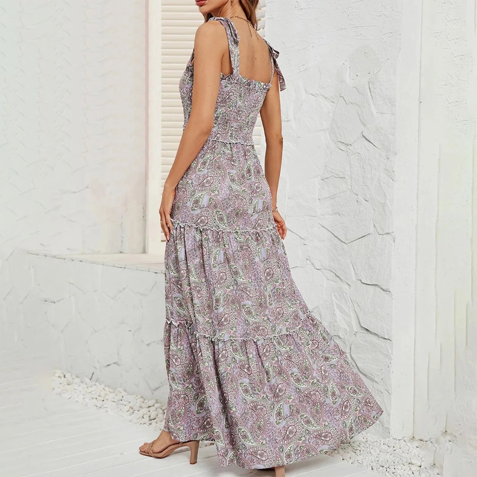 Paisley klänning