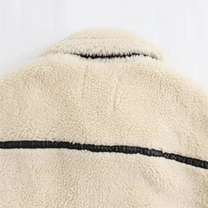 Pile jacka dam beige