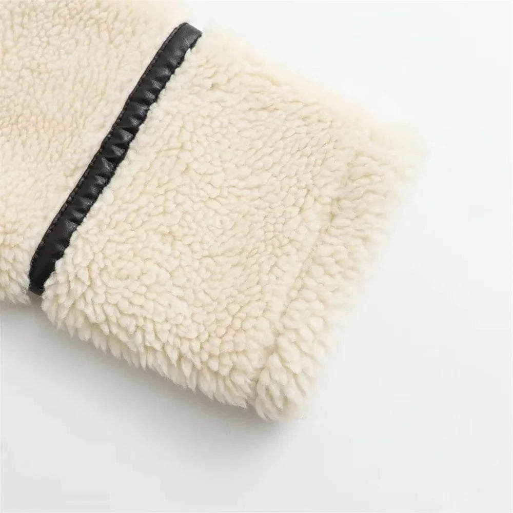 Pile jacka dam beige