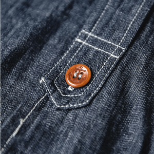 Retro denimskjorta för män