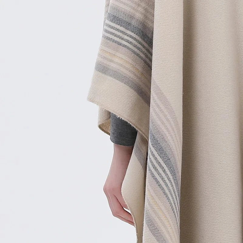Sjal poncho