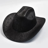 Vintage Cowboyhatt Herr Svart / One Size