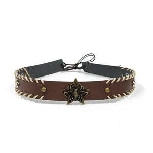 Westernhattband spindelstjärna Brun / 56-58cm