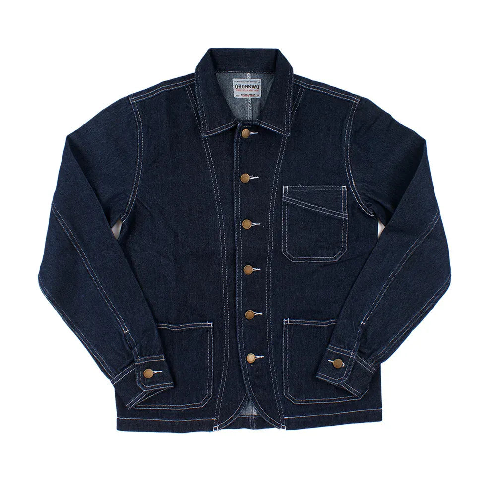 Workwear denim skjorta