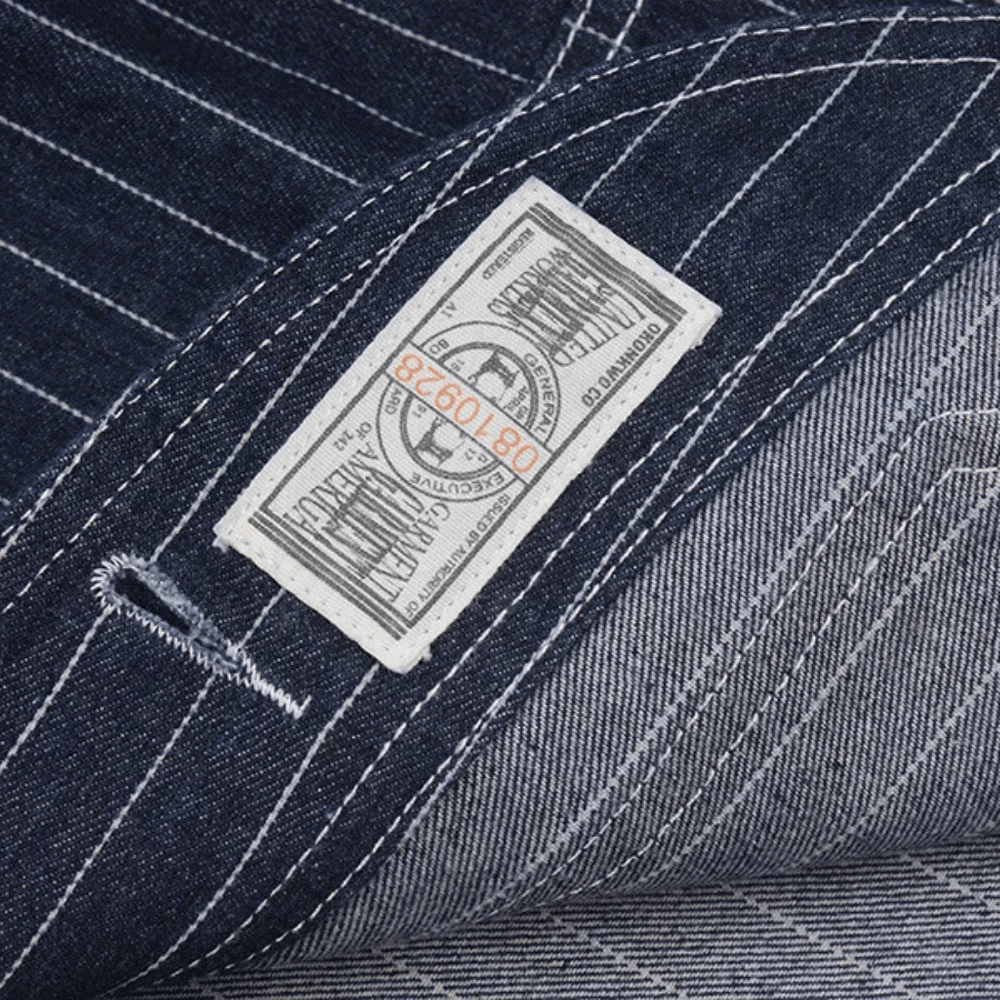Workwear denim skjorta